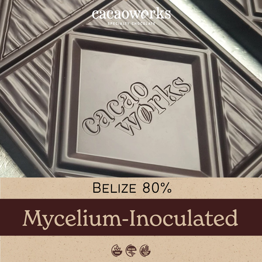 Single Origin - Belize 80% - Mycelium Innoculated